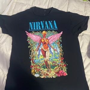 Large nirvana album shirt